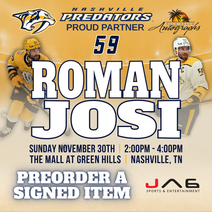 ROMAN JOSI AUTOGRAPH EVENT - Nashville (The Mall at Green Hills) In-Store Public Signing - November 30th, 2025