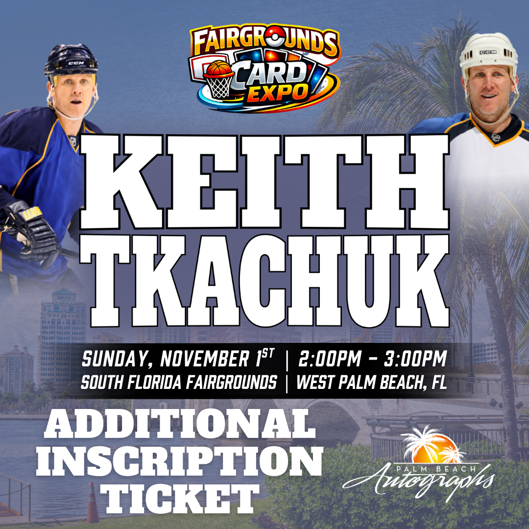 TKACHUK FAMILY HOCKEY In-Person Autograph Event at Fairgrounds Card Expo Public Signing Event - November 1st, 2026