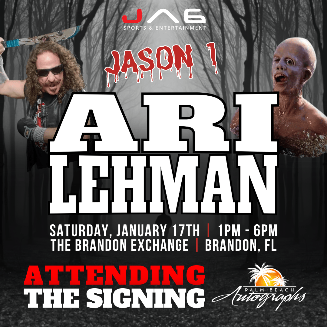 ARI LEHMAN AUTOGRAPH EVENT - Tampa (Brandon Exchange) In-Store Public Signing - January 17th, 2026