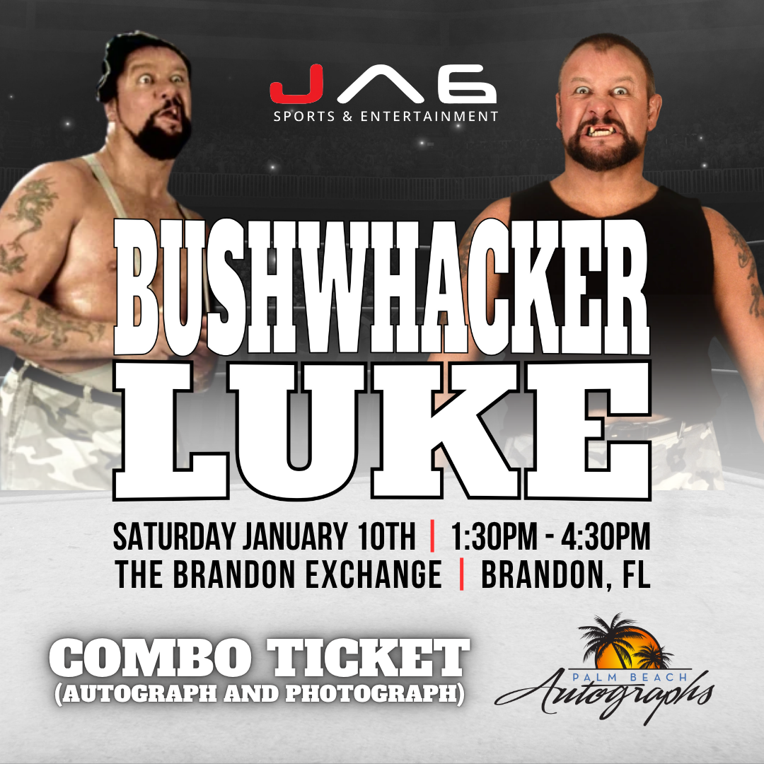 BUSHWHACKER LUKE AUTOGRAPH EVENT - Tampa (Brandon Exchange) In-Store Public Signing - January 10th, 2026