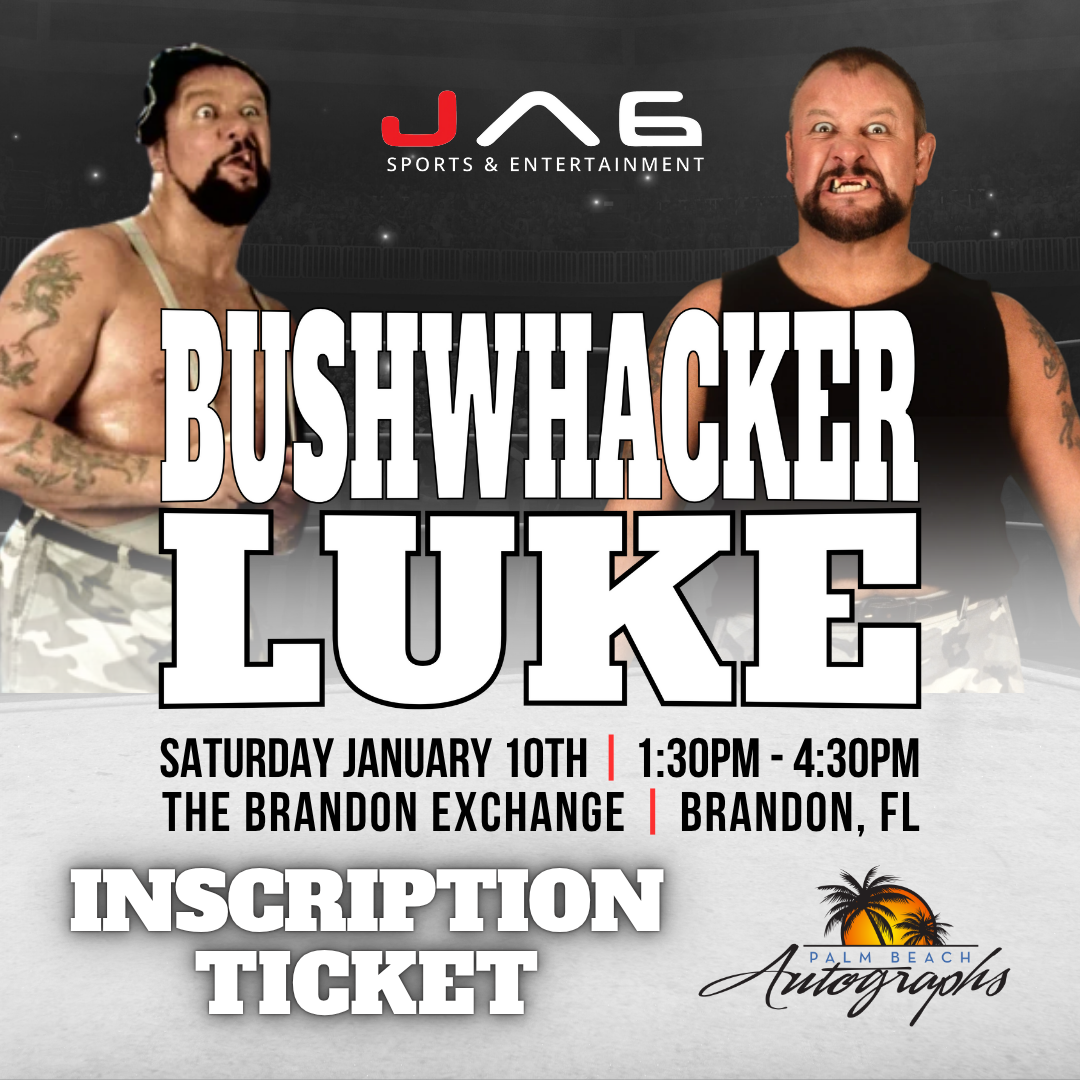 BUSHWHACKER LUKE AUTOGRAPH EVENT - Tampa (Brandon Exchange) In-Store Public Signing - January 10th, 2026
