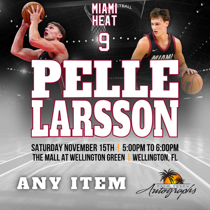 PELLE LARSSON AUTOGRAPH EVENT - Wellington (The Mall at Wellington Green) In-Store Public Signing - November 15th, 2025