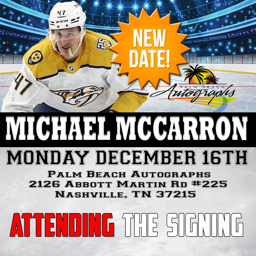 Upcoming Signings – Palm Beach Autographs LLC