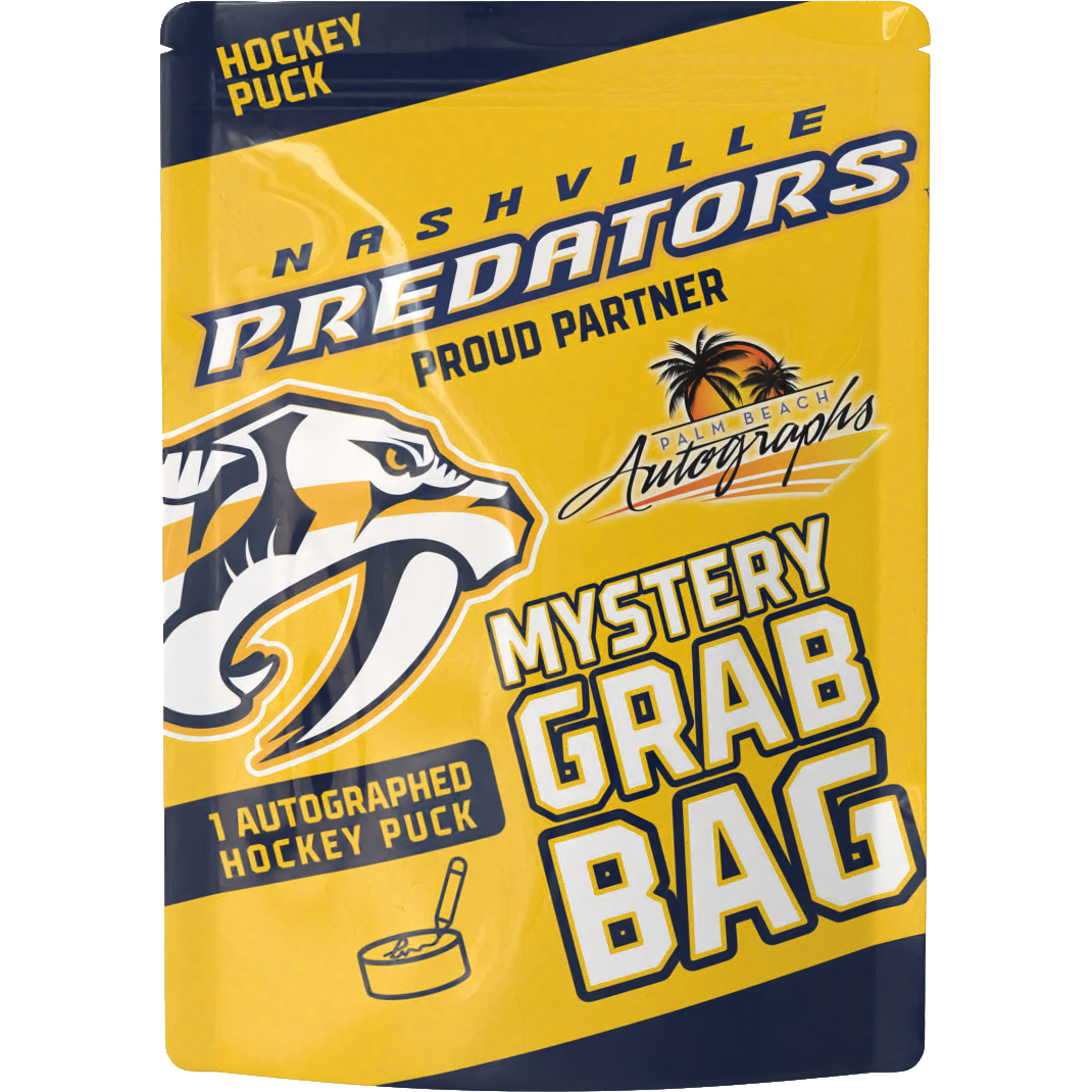MYSTERY GRAB BOX - Nashville Predators Autographed Hockey Puck