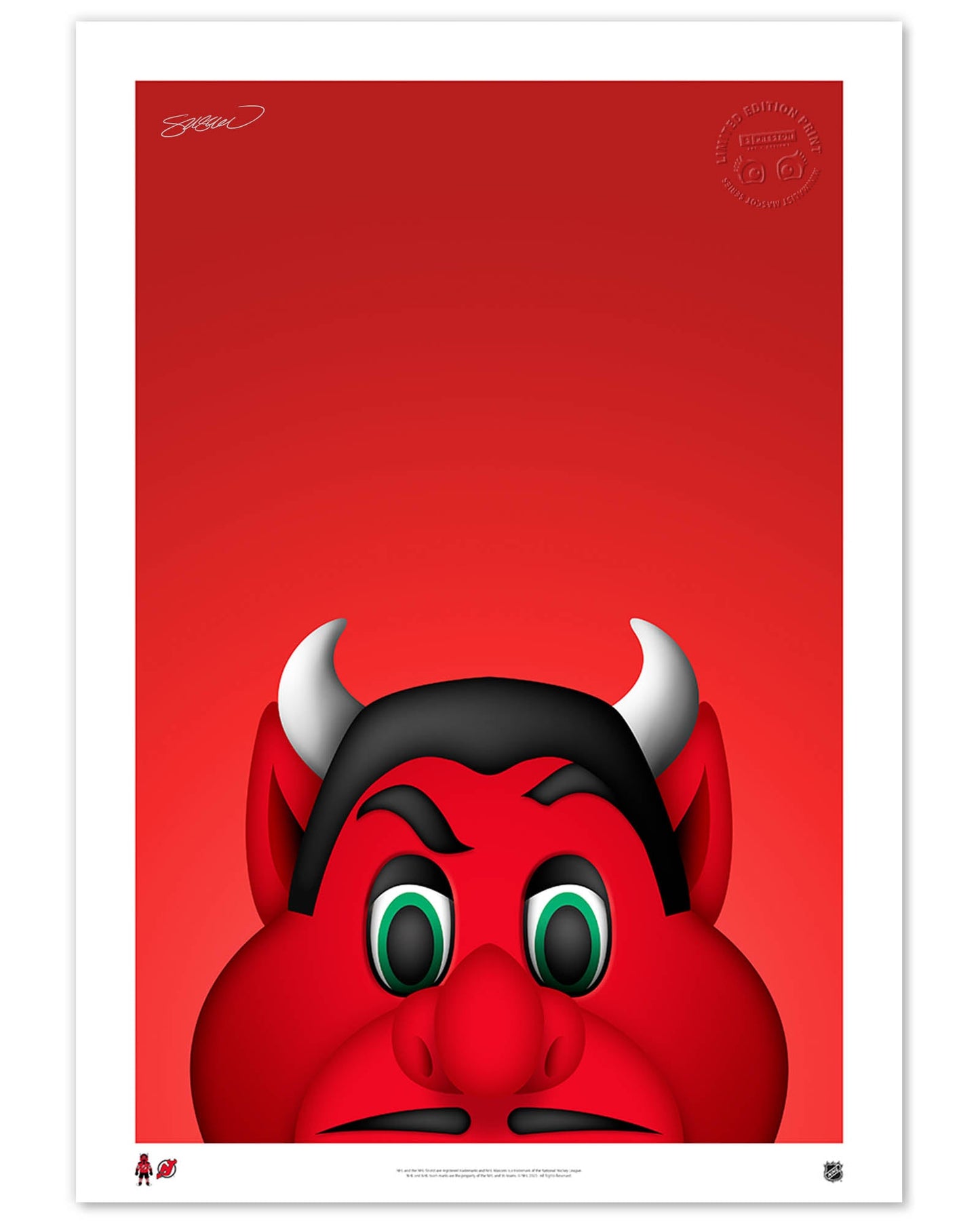 Minimalist NJ Devil