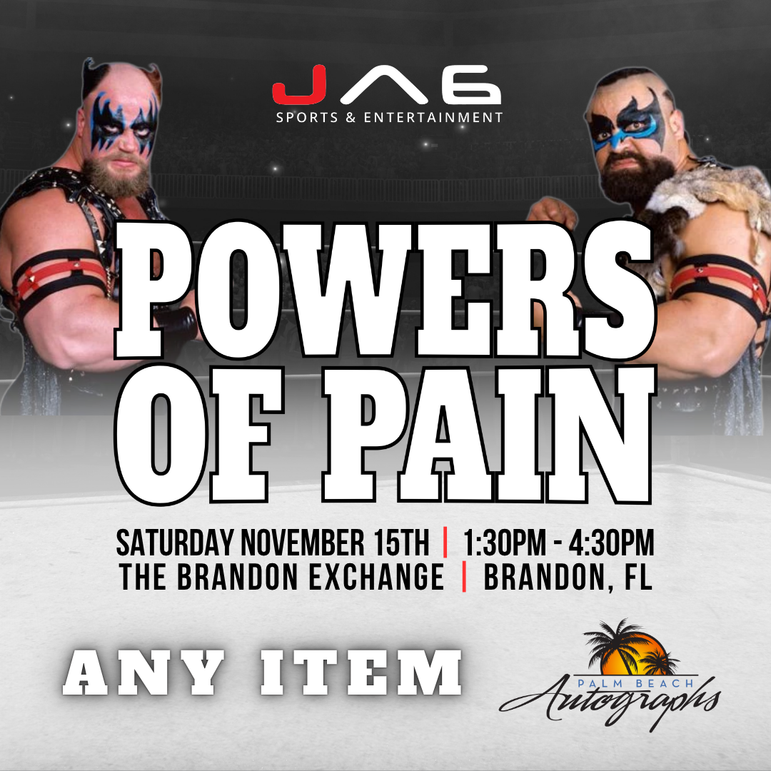 POWERS OF PAIN AUTOGRAPH EVENT - Tampa (Brandon Exchange) In-Store Public Signing - November 15th, 2025