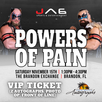 POWERS OF PAIN AUTOGRAPH EVENT - Tampa (Brandon Exchange) In-Store Public Signing - November 15th, 2025
