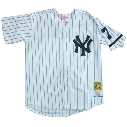 Don Mattingly Autographed New York Yankees Pinstripe #23 Mitchell Ness Jersey - Beckett