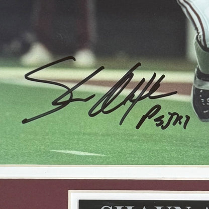 Shaun Alexander Autographed Alabama Crimson Tide Deluxe Framed 8x10 Photo
