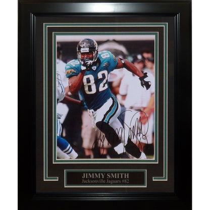 Jimmy Smith Autographed Jacksonville Jaguars Deluxe Framed 8x10 Photo