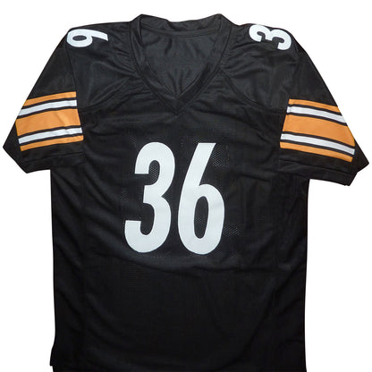 Jerome Bettis Autographed Pittsburgh Steelers (Black #36) Custom Jersey - Beckett