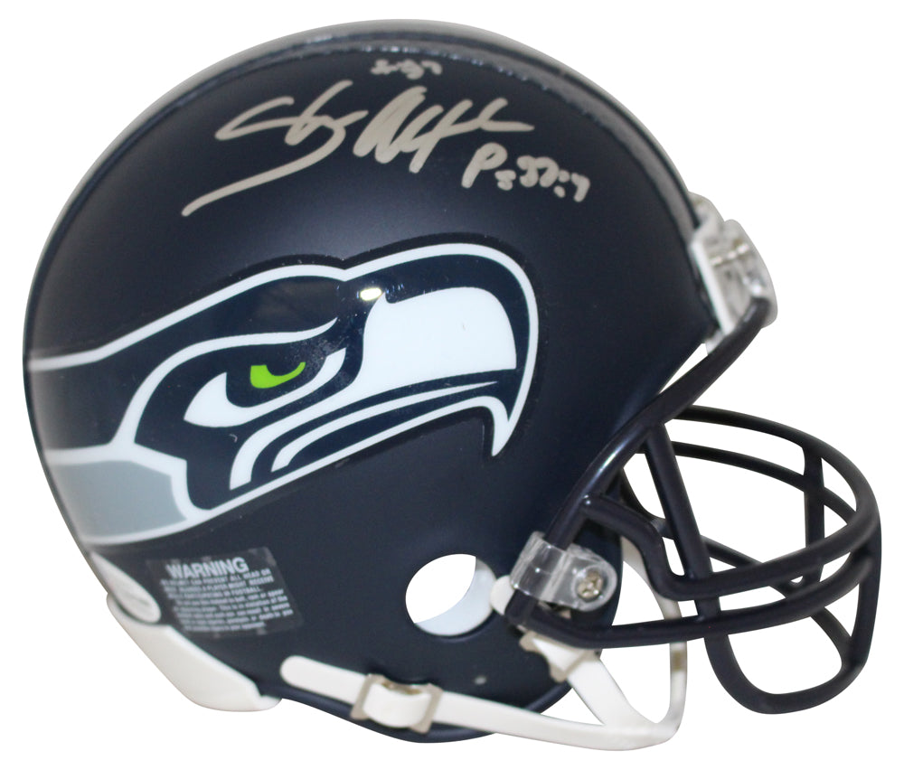 Shaun Alexander Autographed Seattle Seahawks Mini Helmet