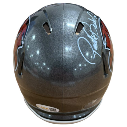 Ronde Barber Autographed Tampa Bay Buccaneers Mini Helmet
