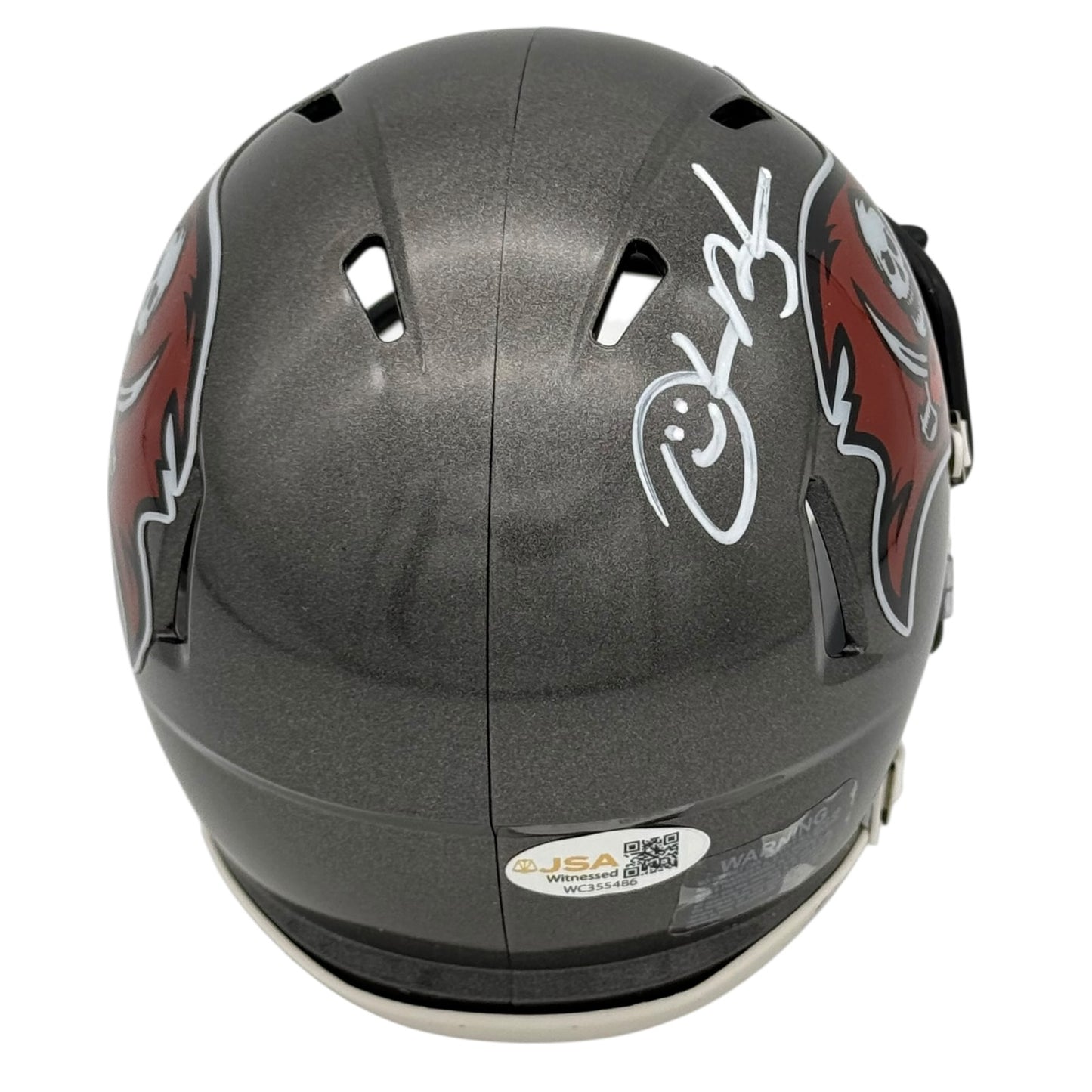 Derrick Brooks Autographed Tampa Bay Buccaneers Mini Helmet - Beckett