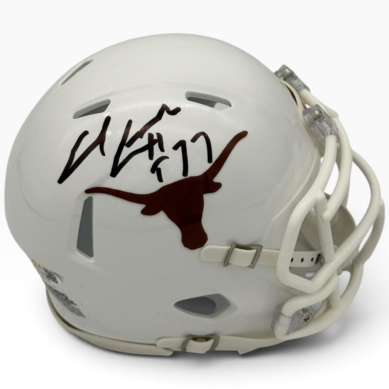 Earl Campbell Autographed Texas Longhorns Mini Helmet
