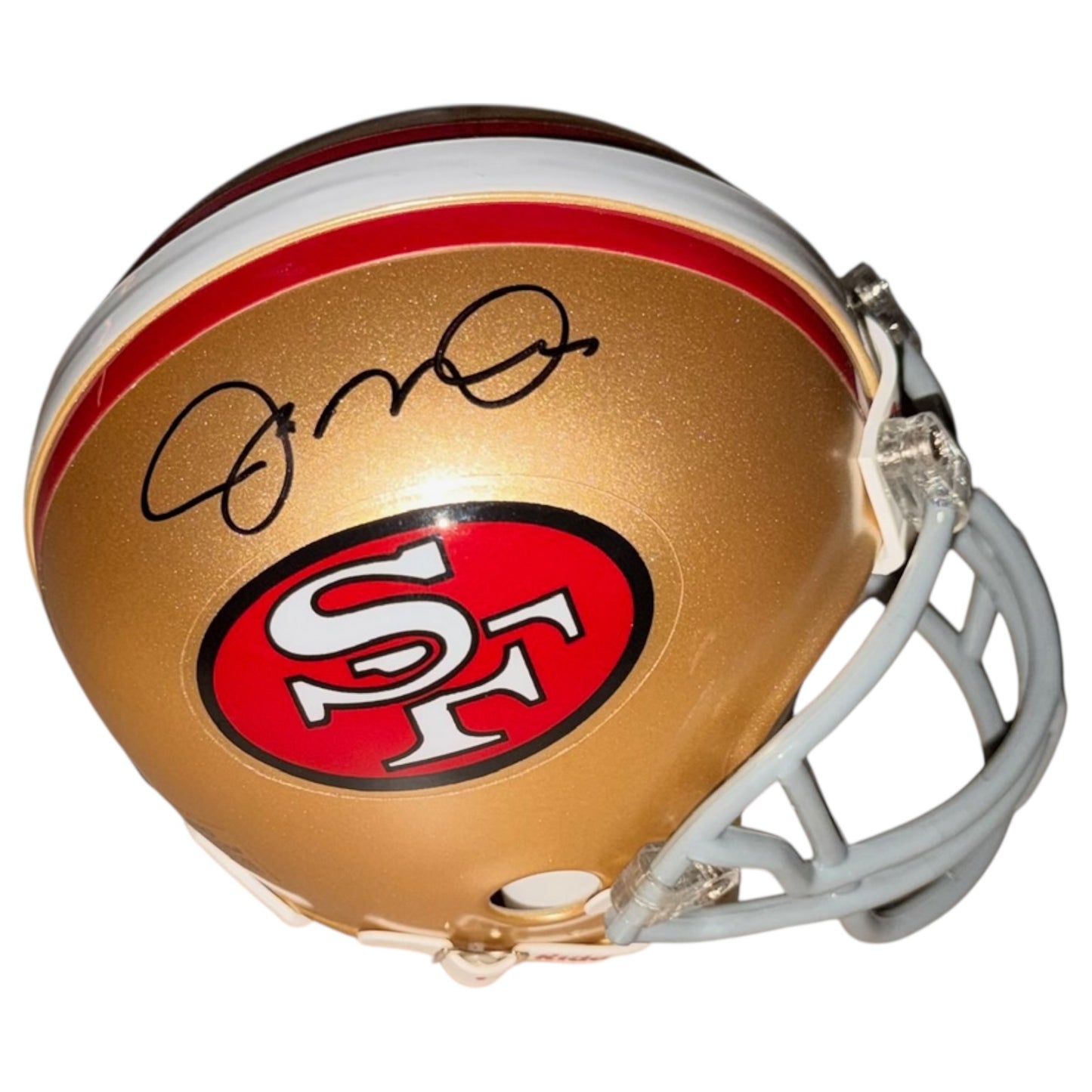 Joe Montana Autographed San Francisco 49ers Mini Helmet - JSA