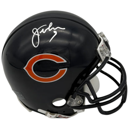 Jim McMahon Autographed Chicago Bears Mini Helmet - JSA