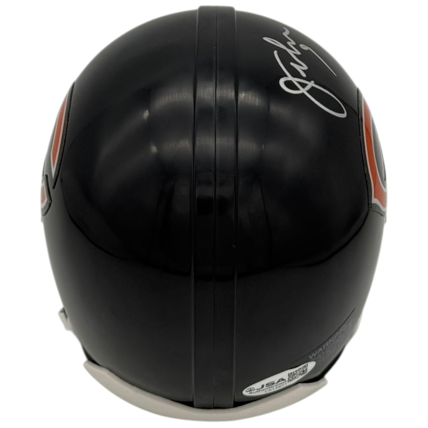 Jim McMahon Autographed Chicago Bears Mini Helmet - JSA