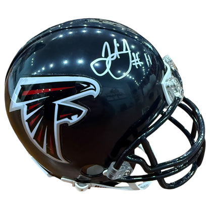 Julio Jones Autographed Atlanta Falcons Mini Helmet - JSA
