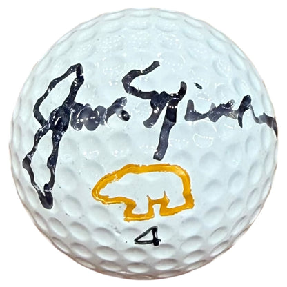 Jack Nicklaus Autographed (Nicklaus Logo) Golf Ball - JSA