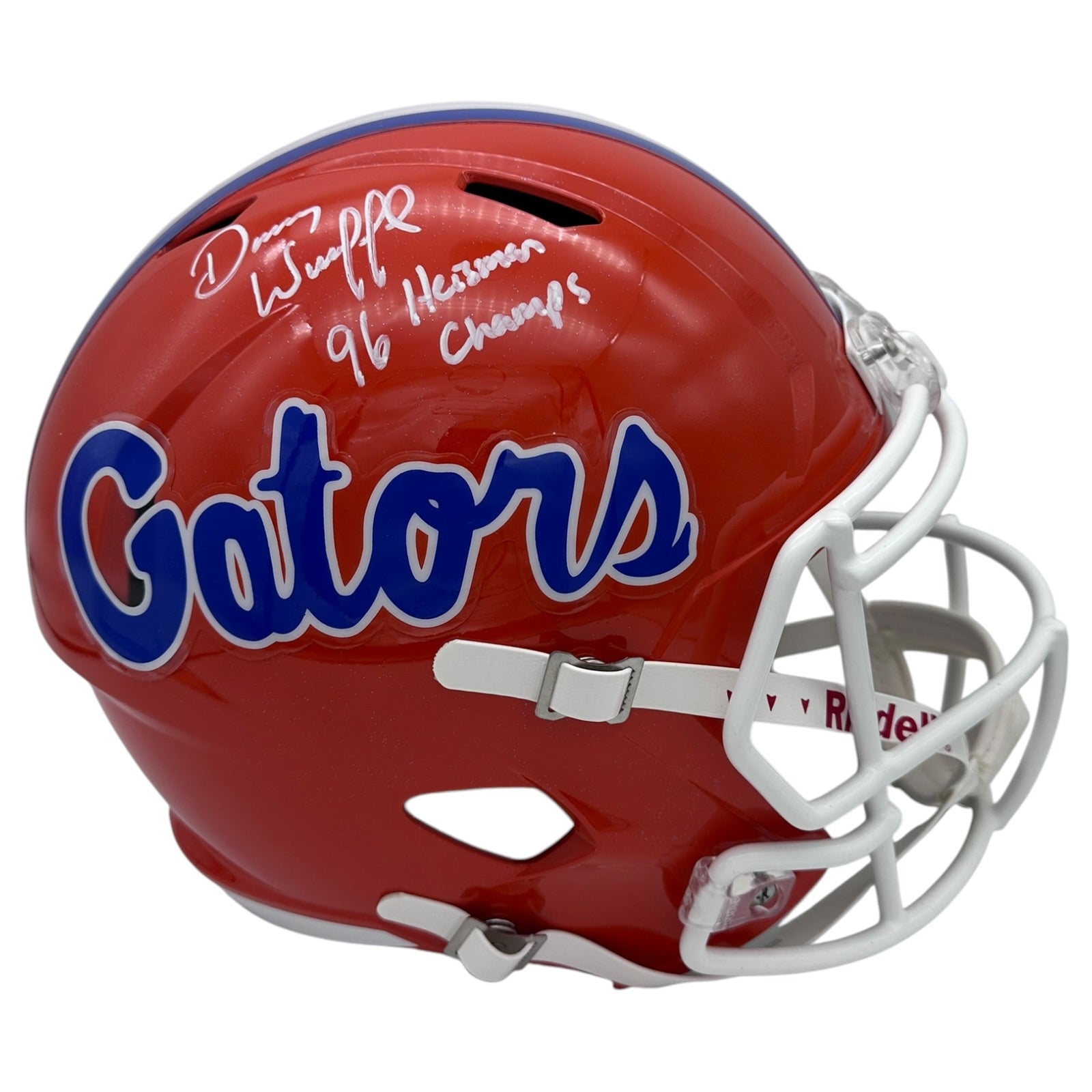 Danny Wuerffel Autographed Florida Gators Deluxe Full-Size Replica Helmet w/ 