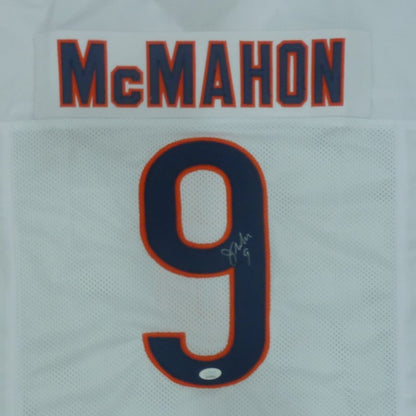 Jim McMahon Autographed Chicago Bears (White #9) Jersey - JSA