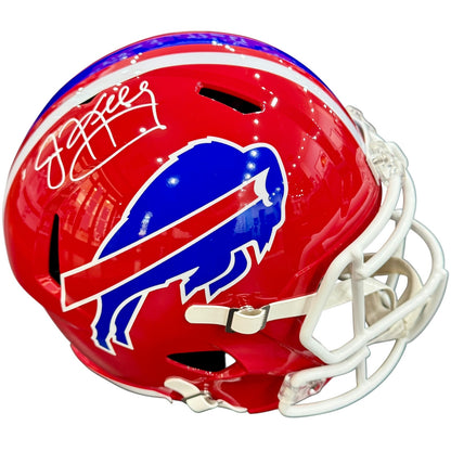 Jim Kelly Autographed Buffalo Bills Deluxe Full-Size Replica Helmet