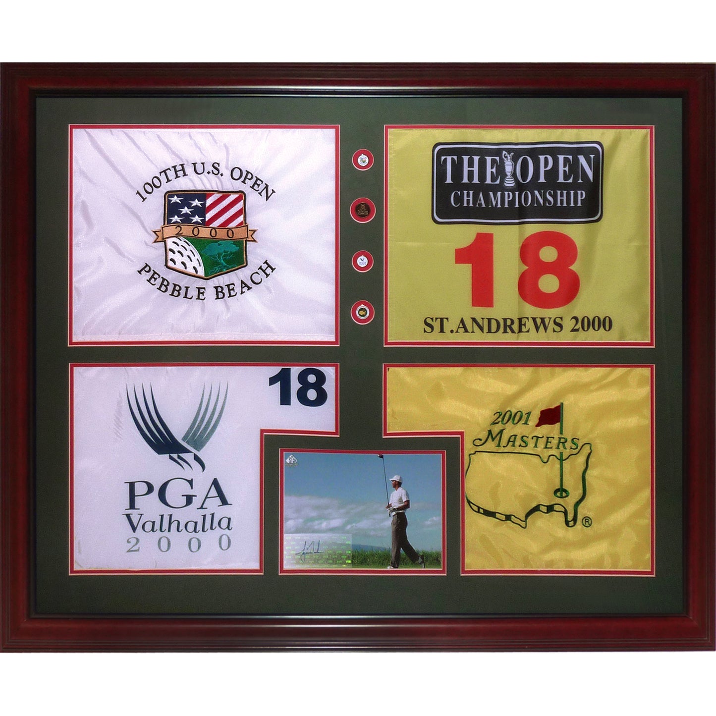 美品】tiger woods 2000 us open 下す victory