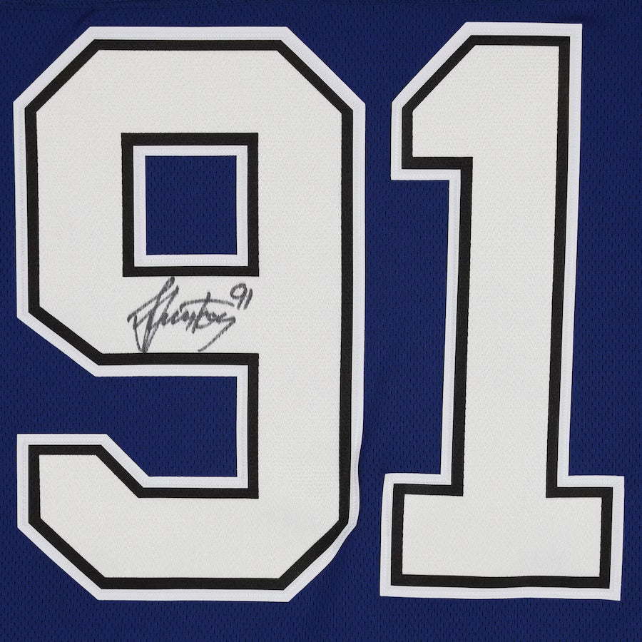 Steven Stamkos Autographed Tampa Bay Lightning (Blue #91) Fanatics Hockey Jersey - Fanatics