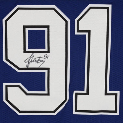 Steven Stamkos Autographed Tampa Bay Lightning (Blue #91) Fanatics Hockey Jersey - Fanatics