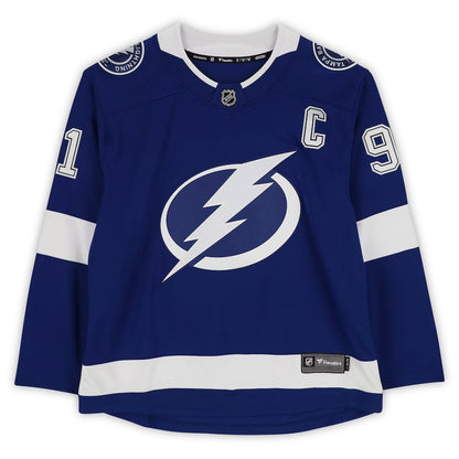 Steven Stamkos Autographed Tampa Bay Lightning (Blue #91) Fanatics Hockey Jersey - Fanatics