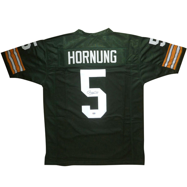 Paul Hornung Autographed Green Bay Packers (Green #5) Custom