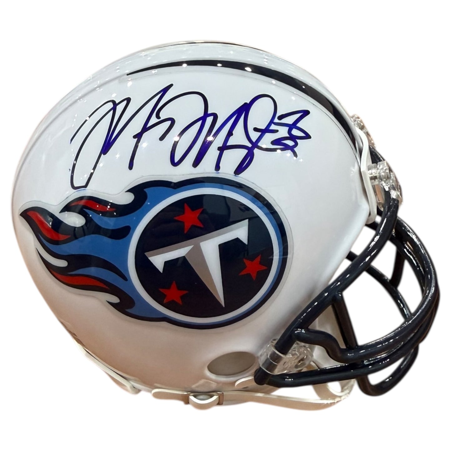 Marcus Mariota Autographed Tennessee Titans Mini Helmet - JSA