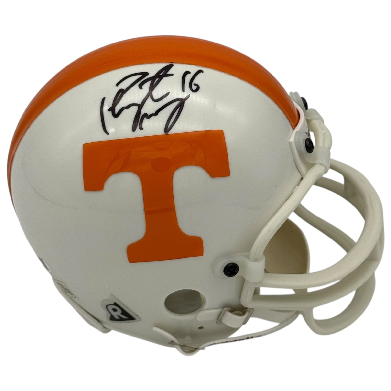 Peyton Manning Autographed Tennessee Vols Mini Helmet