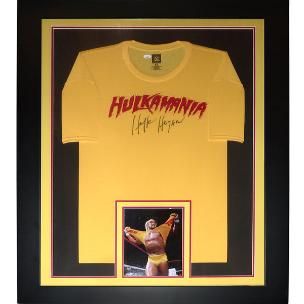 thumbnail image 2 of Hulk Hogan Signed Hulkamania T-Shirt – BAS Witnessed Authentic WWE Autograph 2 of 3