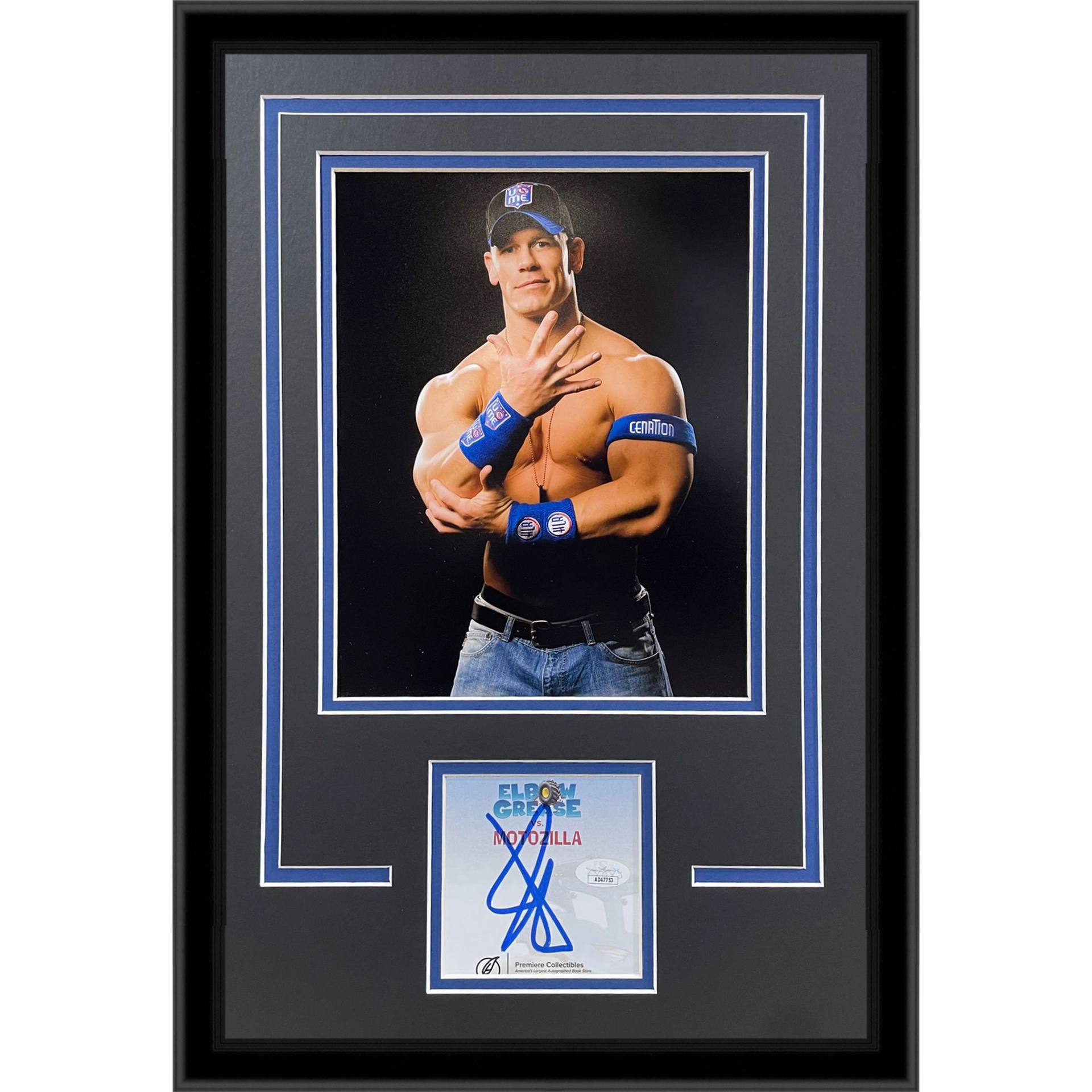 John Cena Autographed WWE Wrestling 