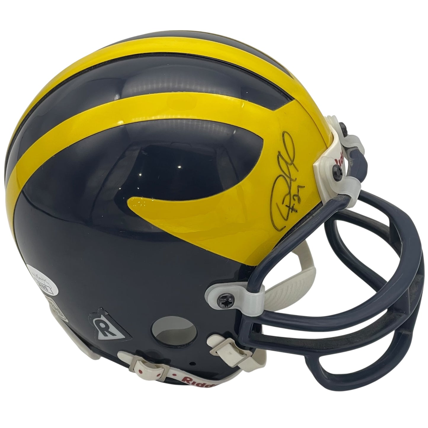 Desmond Howard Autographed Michigan Wolverines Mini Helmet