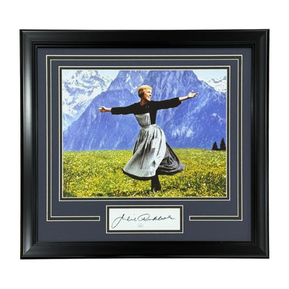 Julie Andrews Autographed The Sound of Music Deluxe Framed 11x14 Photo with Autograph - JSA