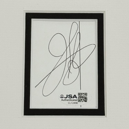 Ozark 11x17 TV Poster Deluxe Framed with Jason Bateman And Laura Linney Autographs - JSA