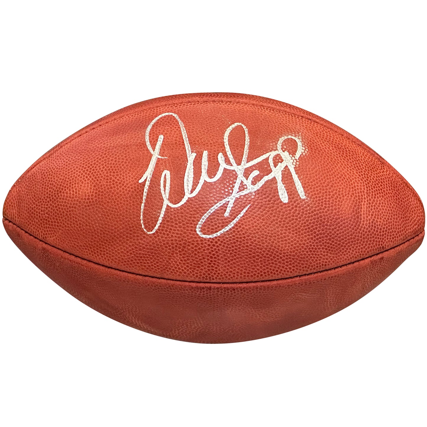 Warren Sapp Autographed NFL The Duke Official Game Football - JSA