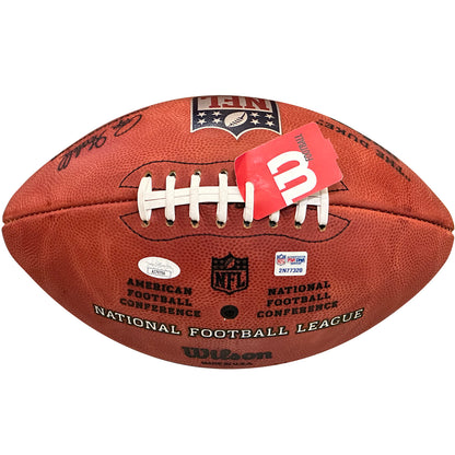 Warren Sapp Autographed NFL The Duke Official Game Football - JSA