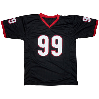 Jordan Davis Autographed Georgia Bulldogs (Black #99) Custom Jersey - Beckett