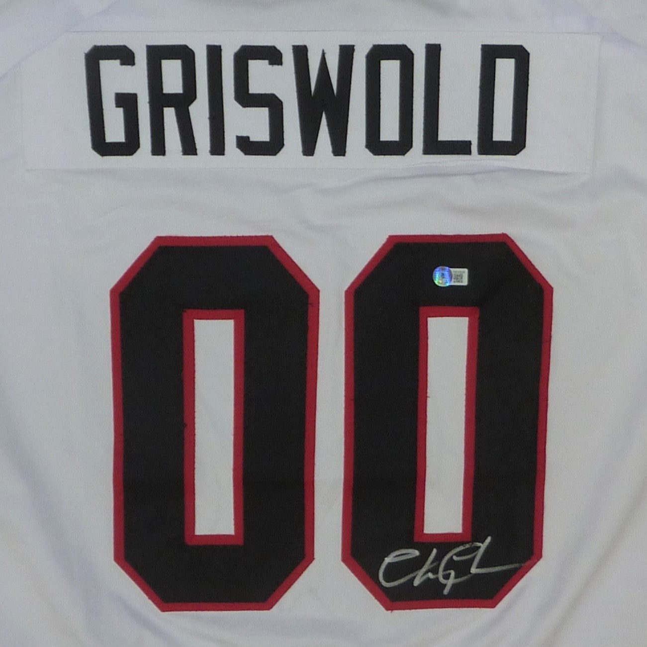 Clark Griswold Chicago Blackhawks hockey 4 jersey