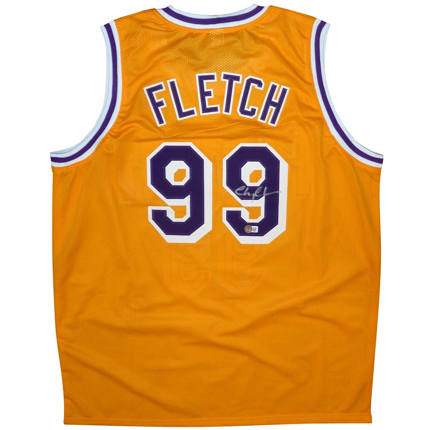 Chevy Chase Autographed Fletch (Yellow #99) Custom Jersey - Beckett Witness