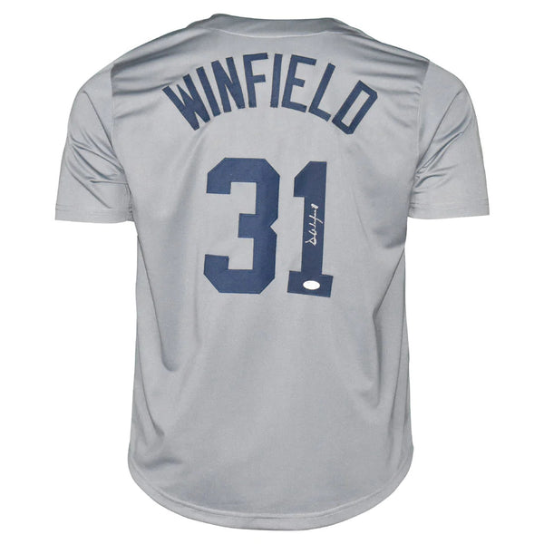 【激レア・直筆サイン入り Dave Winfield MLBユニフォーム】 Dave Winfield Autographed New York (Grey #31) Baseball Jersey