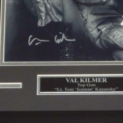 Val Kilmer Autographed TOP GUN (pose) Deluxe Framed 11x14 Photo - JSA