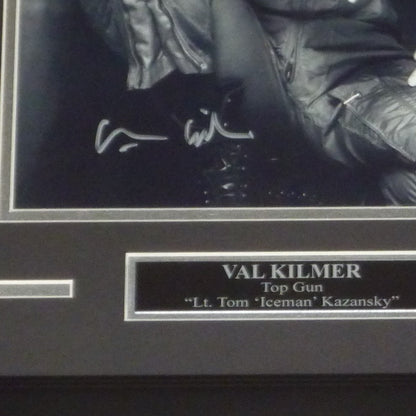 Val Kilmer Autographed TOP GUN (pose) Deluxe Framed 11x14 Photo - JSA