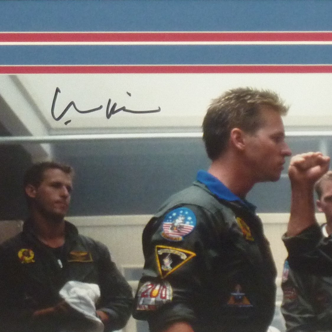 Val Kilmer Autographed TOP GUN (with Tom Cruise) Deluxe Framed 11x14 Photo - JSA