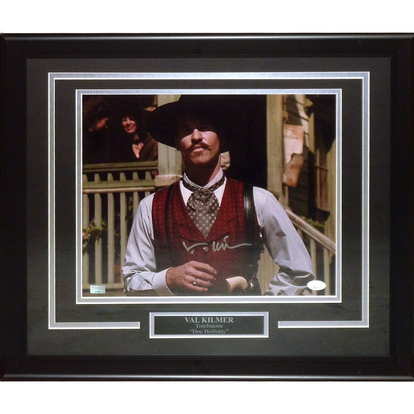 Val Kilmer Autographed TOMBSTONE Deluxe Framed 11x14 Photo - JSA