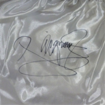 Manny Pacquiao Autographed Philippines (White) Team Pacquiao Boxing Trunks - PSADNA